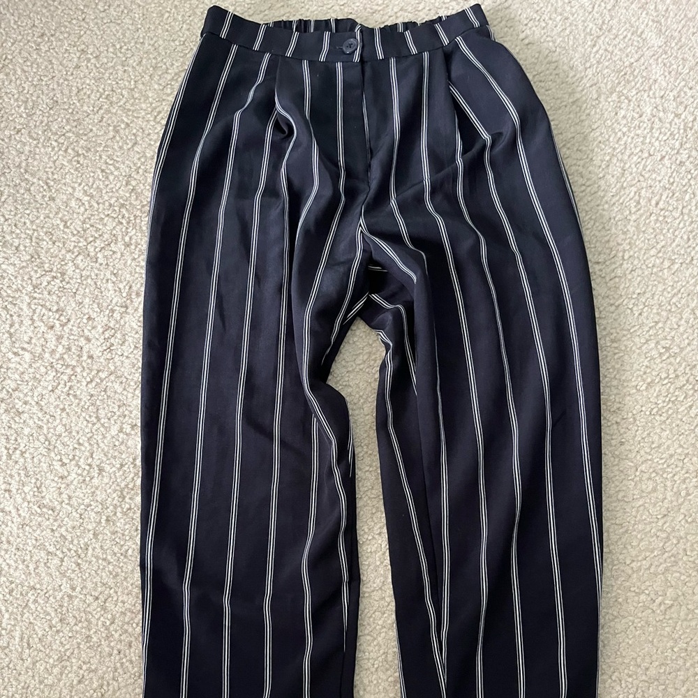 striped pants
